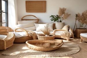 Cestos Decorativos - foto ilustrativa para Elieme Textiles