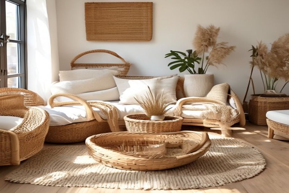 Cestos Decorativos - foto ilustrativa para Elieme Textiles